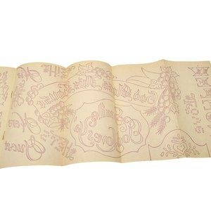 Vintage Homey Phrases Transfer Patterns, MCM Workbasket Iron On Transfers, 1960s